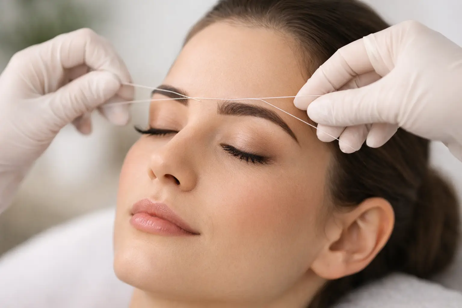 Eyebrow Threading for Clean, Precise Brows