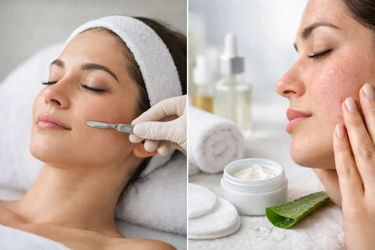 Dermaplaning Facial Side Effects and Aftercare