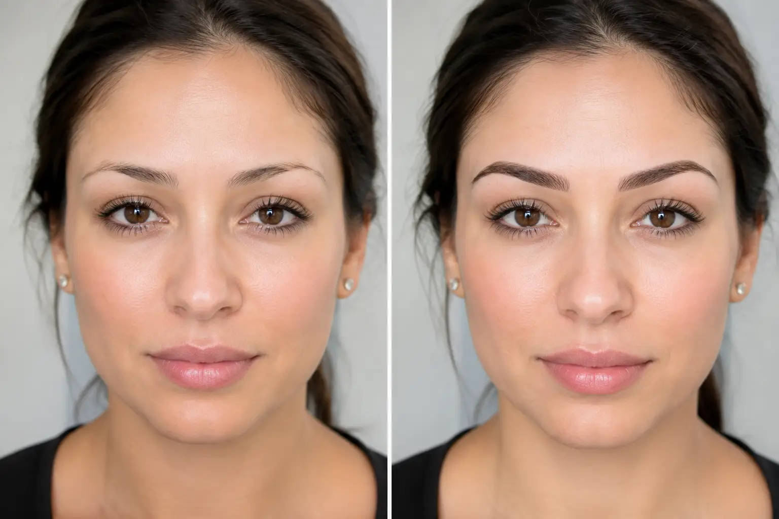 Microblading Correction Before and After Results